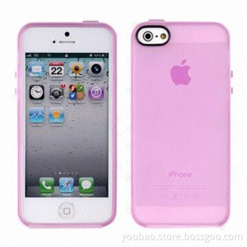 Glow Protect Cases for iPhone 5, Made of PC/TPU Material with 1-piece Screen Protector